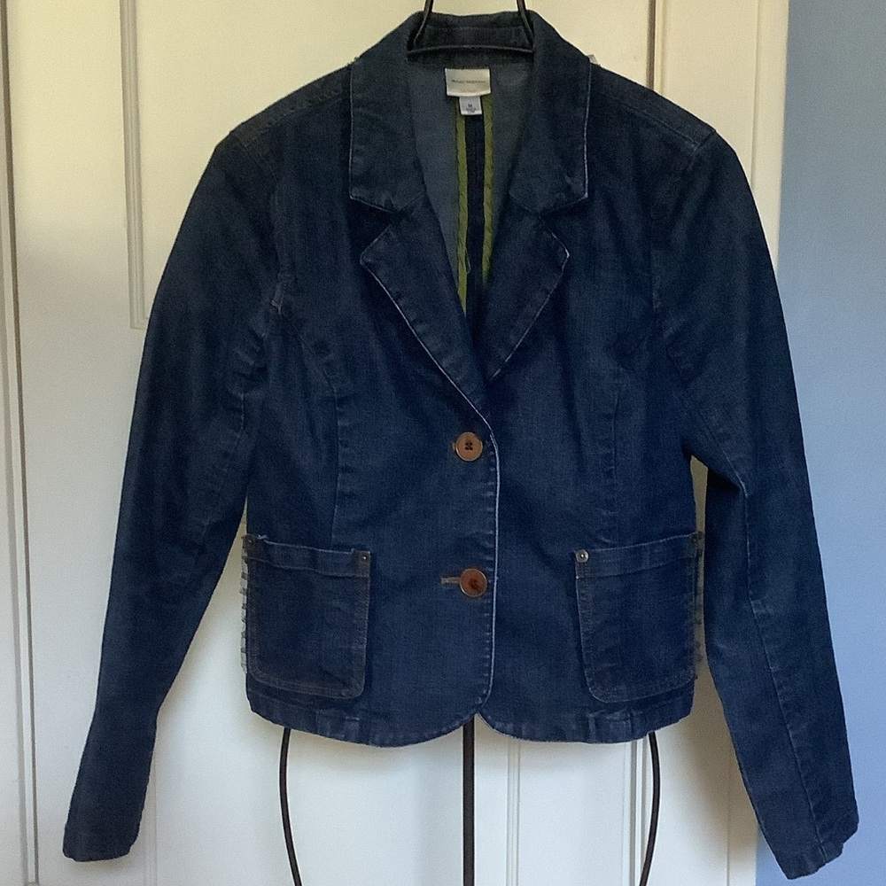 Isaac Mizrahi for Target Cotton Denim Blazer